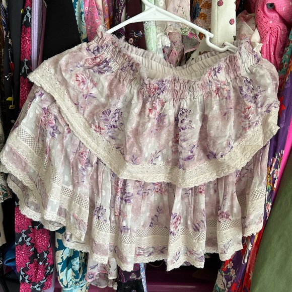 LoveShackFancy Dresses & Skirts - Trade/sell loveshackfancy ruffle skirt small🦄🌺👗